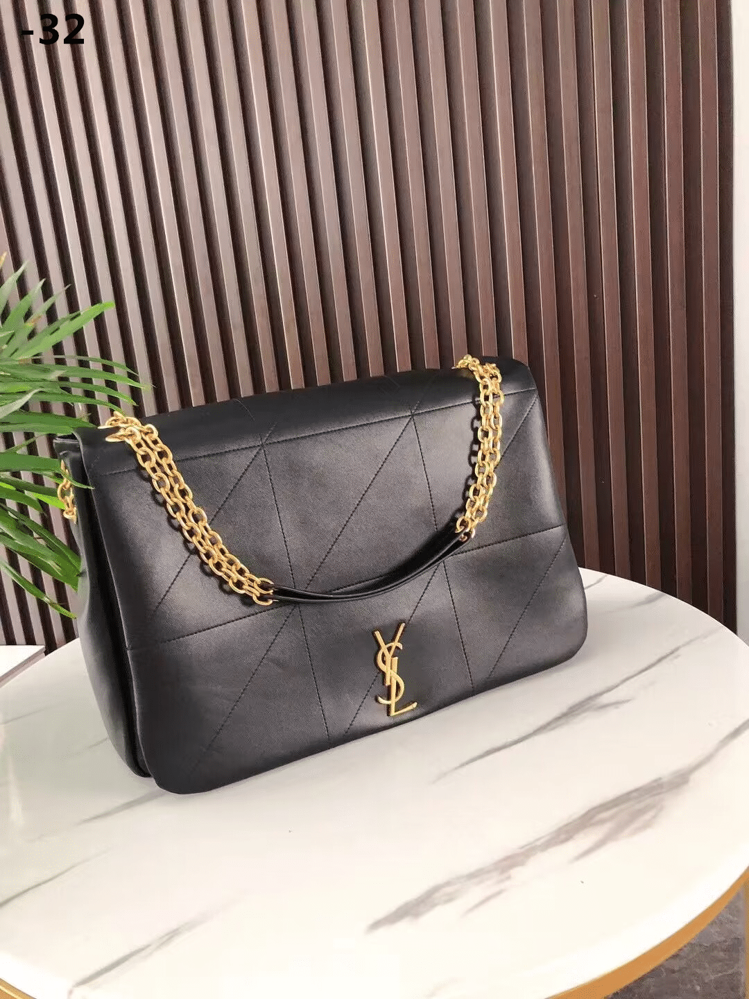 Saint Laurent Jamie 4 3 In Black 42Cm