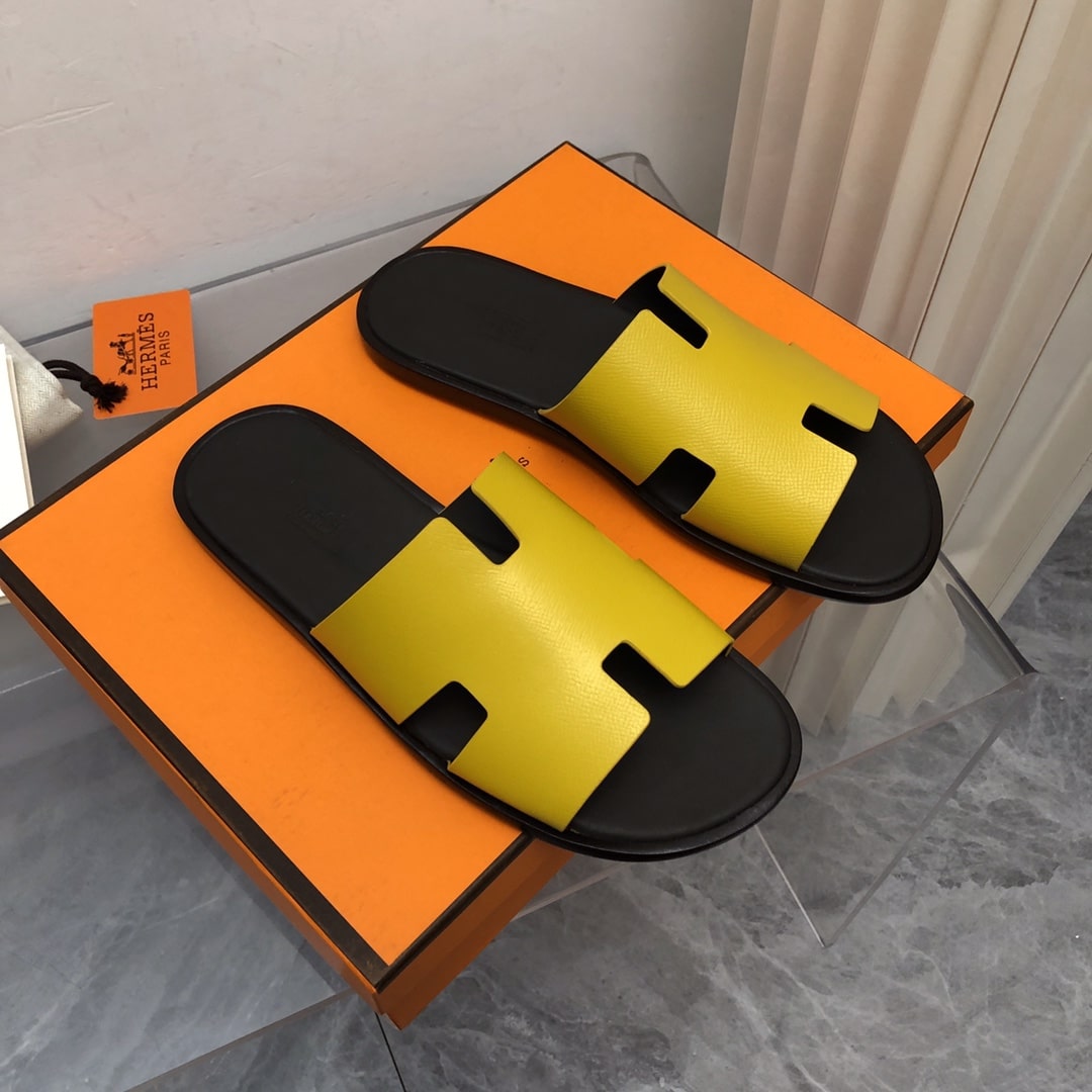 Hermes Izmir Sandal Yellow