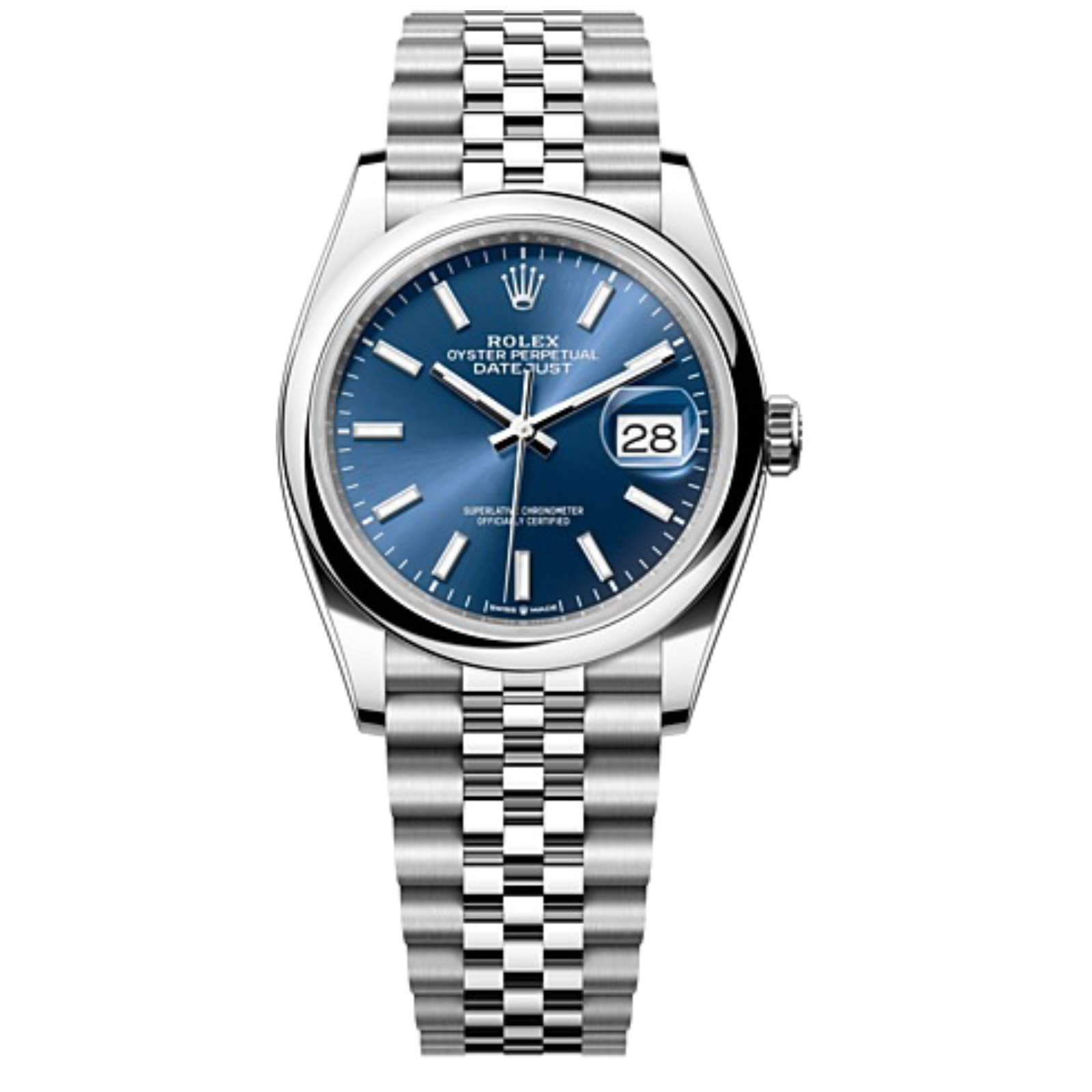 Rolex DATEJUST Oyster, 41/36 mm, Oystersteel M126200-0005