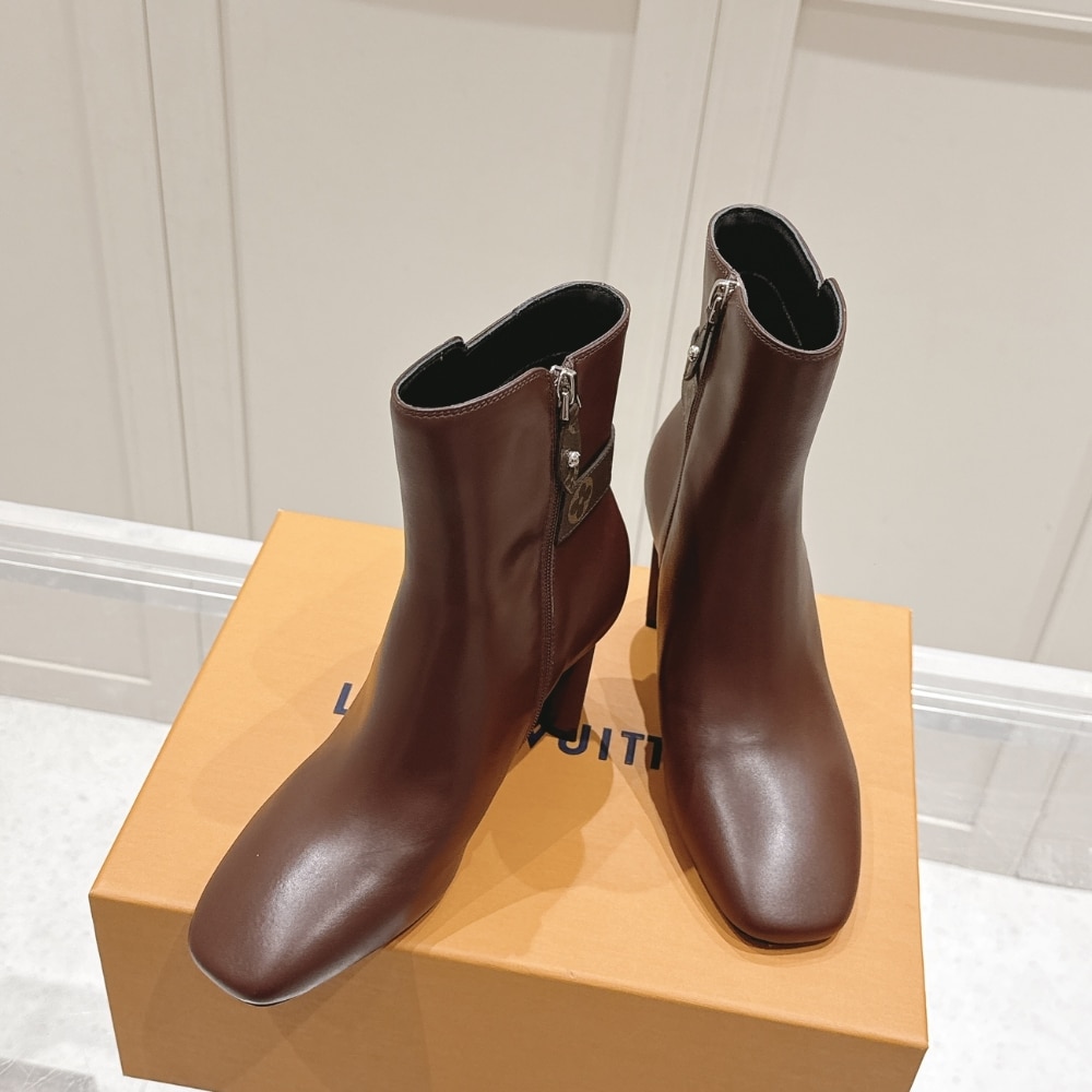 Louis Vuitton Silhouette Ankle Boot Brown 1Aifg7