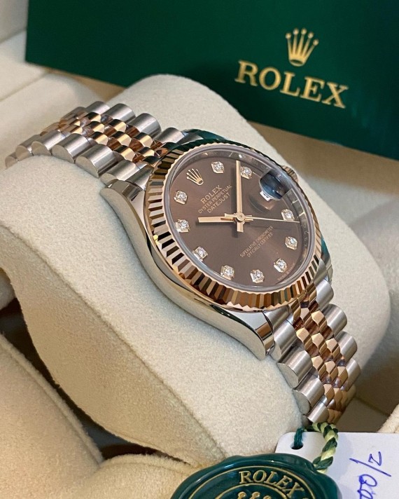 [Superclone] Rolex Datejust 36mm Chocolate Dial Diamond Jubilee 126231