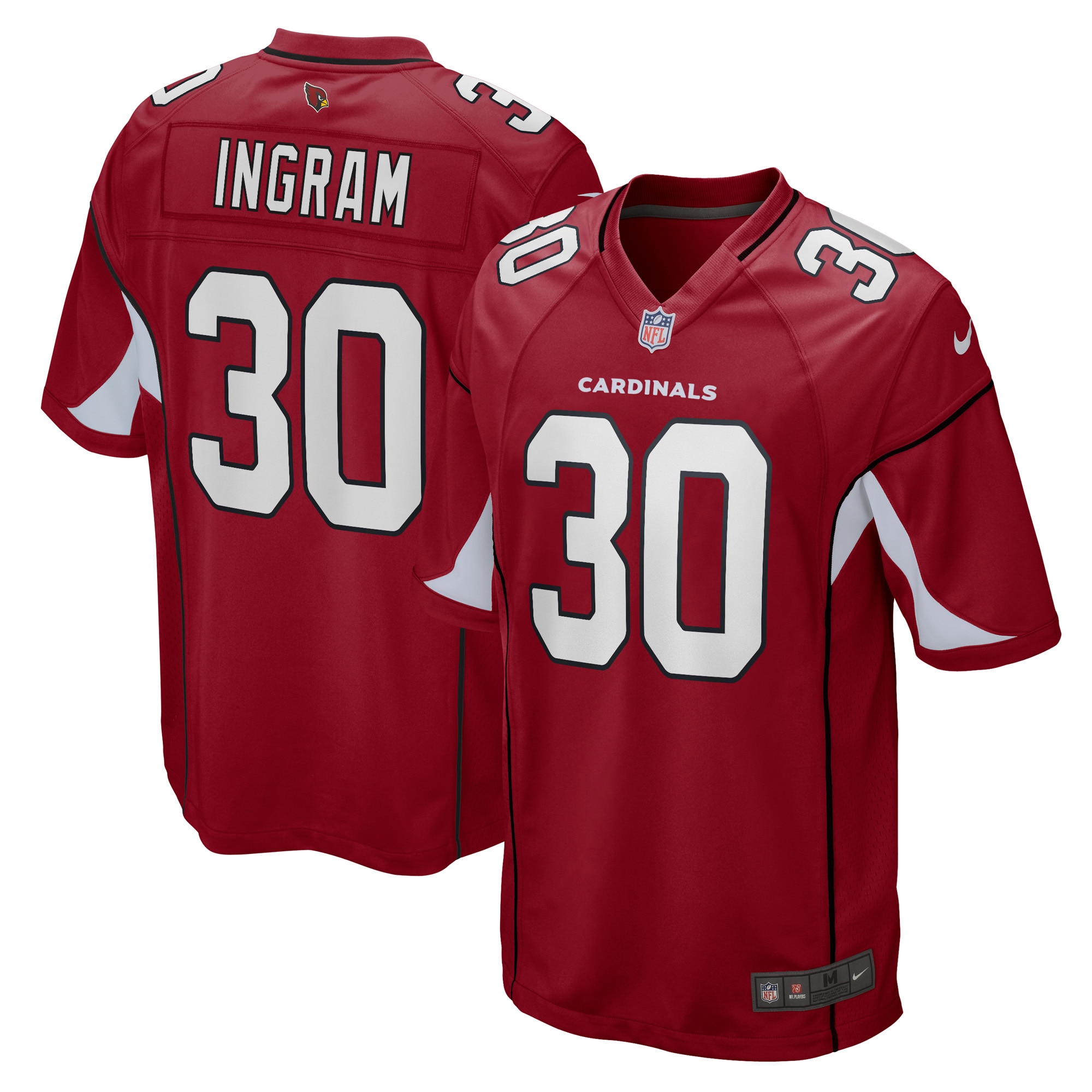Keaontay Ingram Arizona Cardinals Nike Game Player Jersey - Cardinal