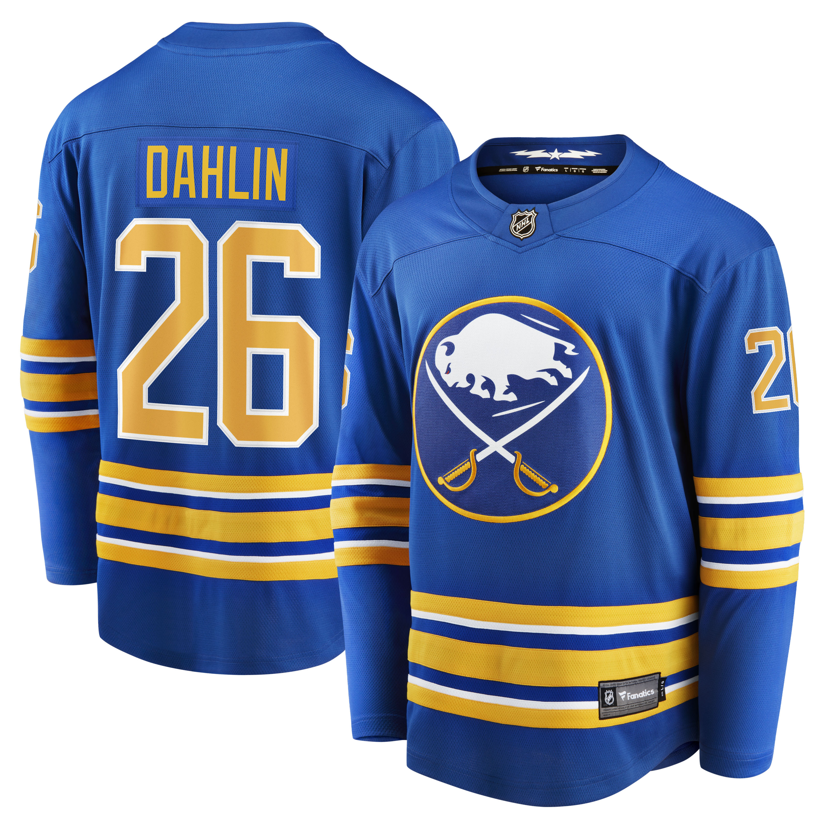 Rasmus Dahlin Buffalo Sabres Fanatics Home Breakaway Jersey – Royal
