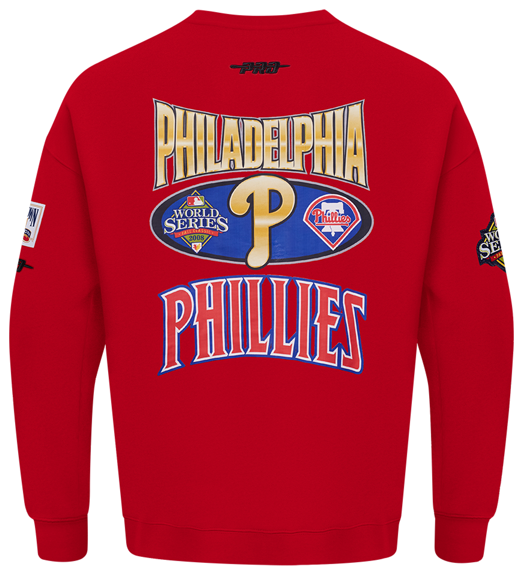 Pro Standard Phillies Champs Drop Shoulder Crew