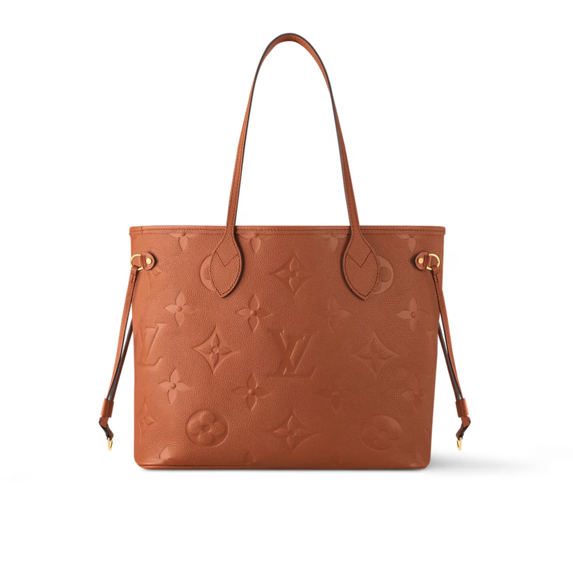 Louis Vuitton Neverfull Mm Tote Bag Cognac Brown 31cm M12605