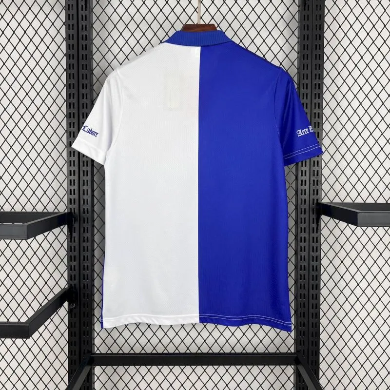 Retro 1994-96 Blackburn Rovers Home football jersey Retro