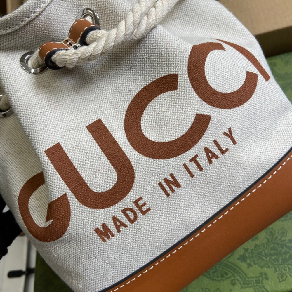 Gucci Mini Shoulder Bag With Gucci Print