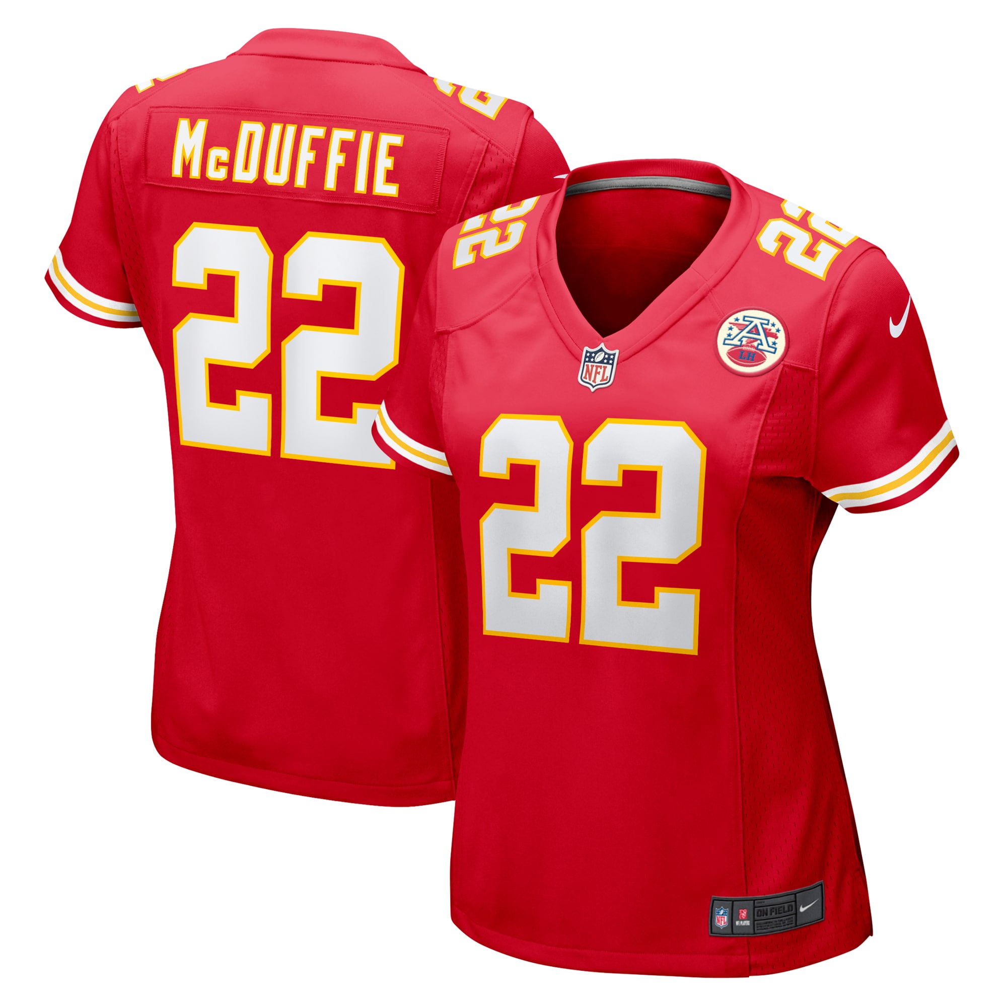 Trent McDuffie Kansas City Chiefs Nike Women's  Game Jersey -  Red
