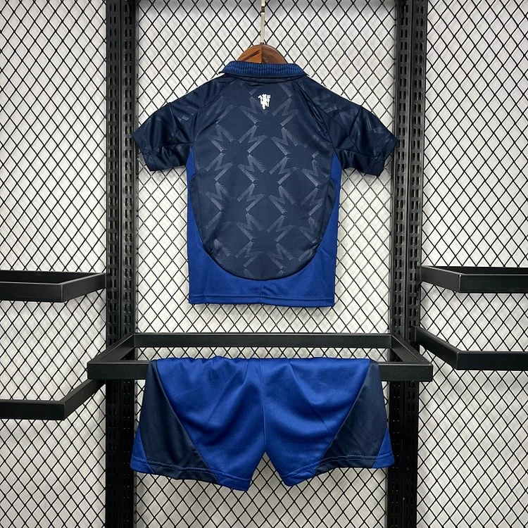 2024-25 Manchester United Away Kids Kit