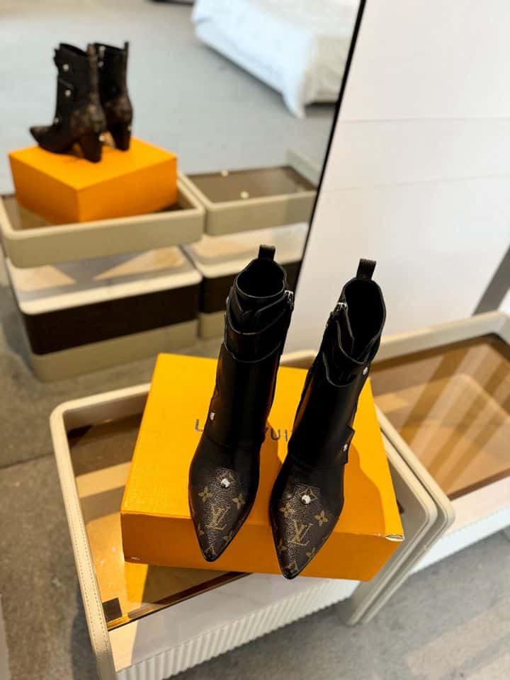 Louis Vuitton Trinity Boot Monogram And Black