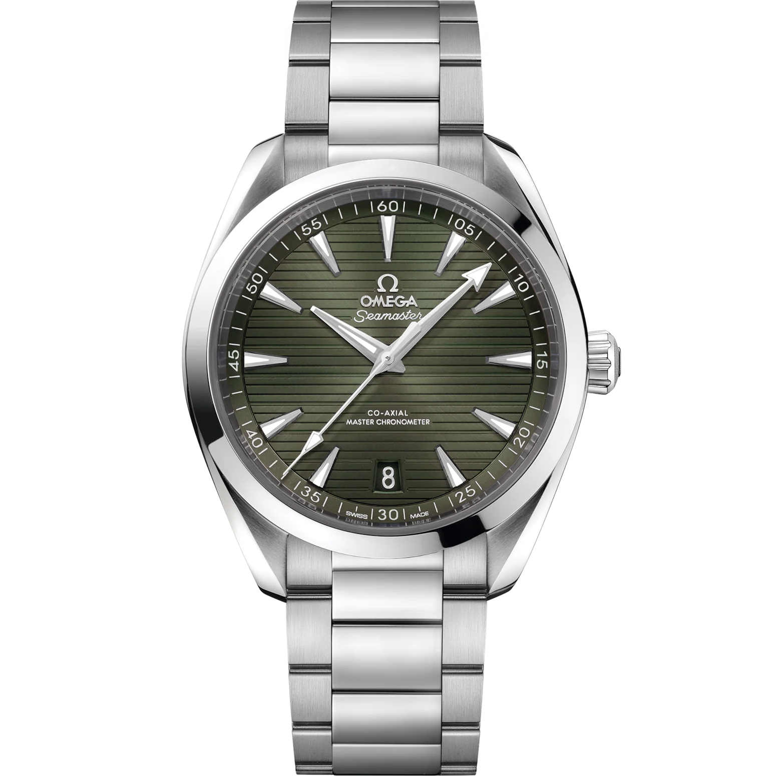 OMEGA Seamaster Aqua Terra 41mm Green Dial Stainless Steel Bracelet 220.10.41.21.10.00