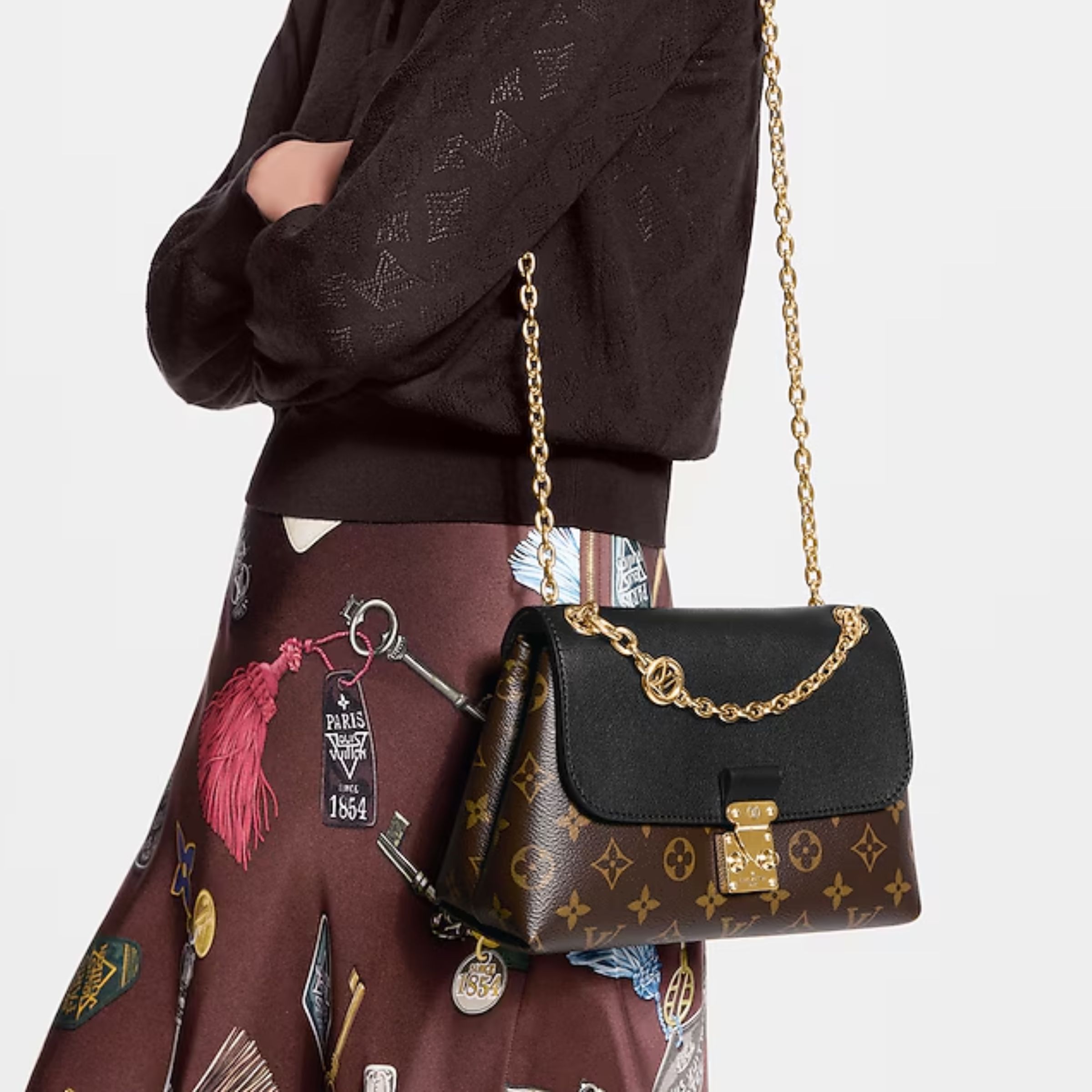 Louis Vuitton Madeleine BB Monogram/Black 24cm M28424