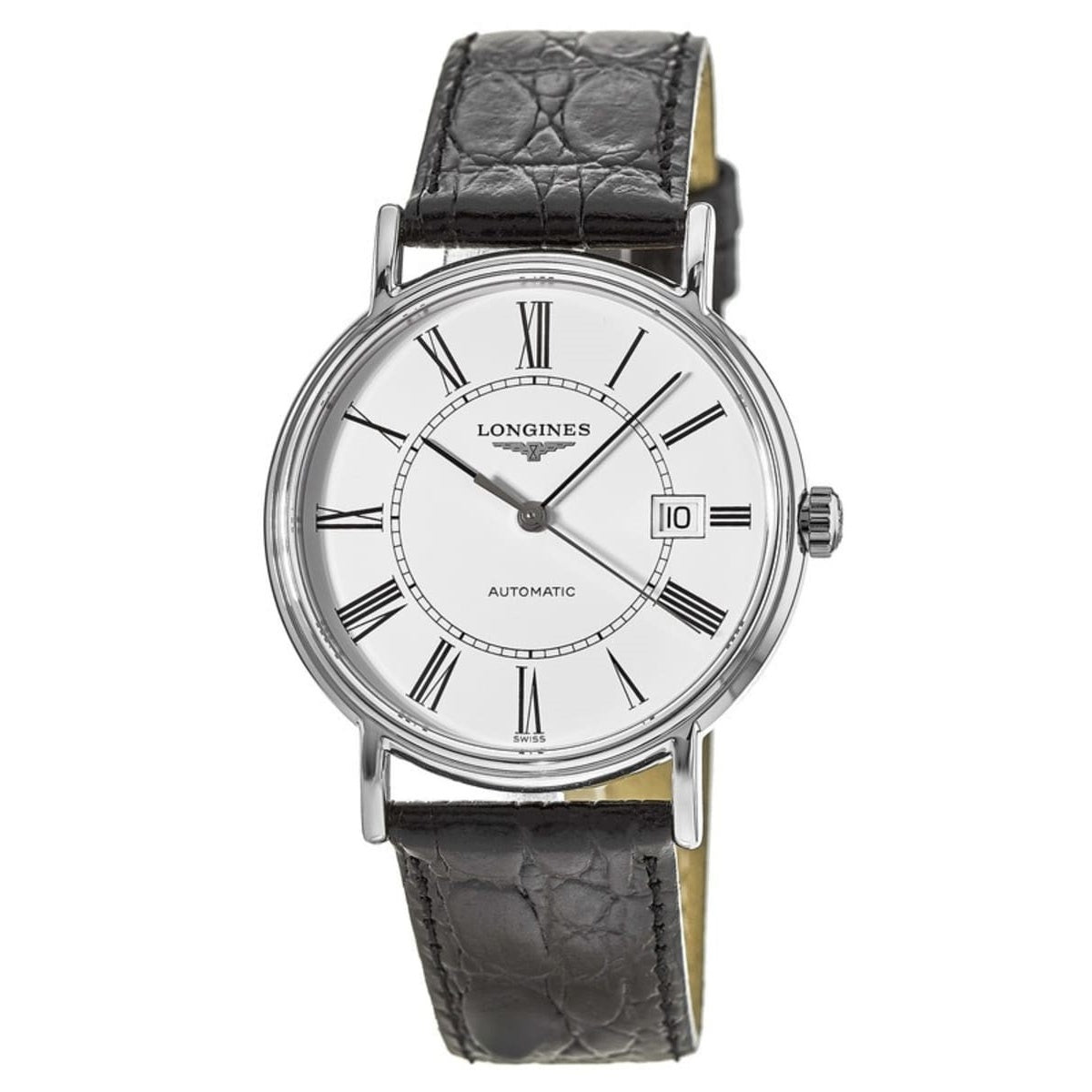 【Super Clone】Longines Men's L4.921.4.11.2 La Grande Classique Black Leather Watch