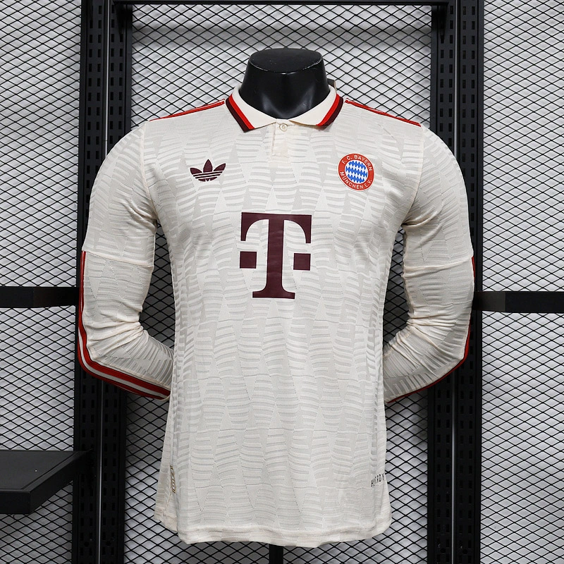 player 2024-25 Bayern Munchen thirds Away Long sleeve football jersey