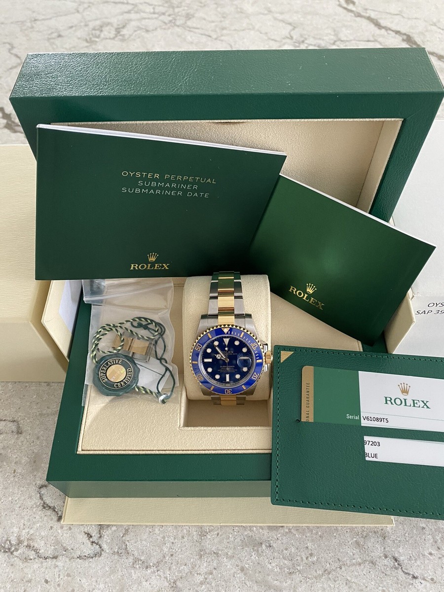 Rolex Submariner 41mm Blue Dial 126613LB Bluesy