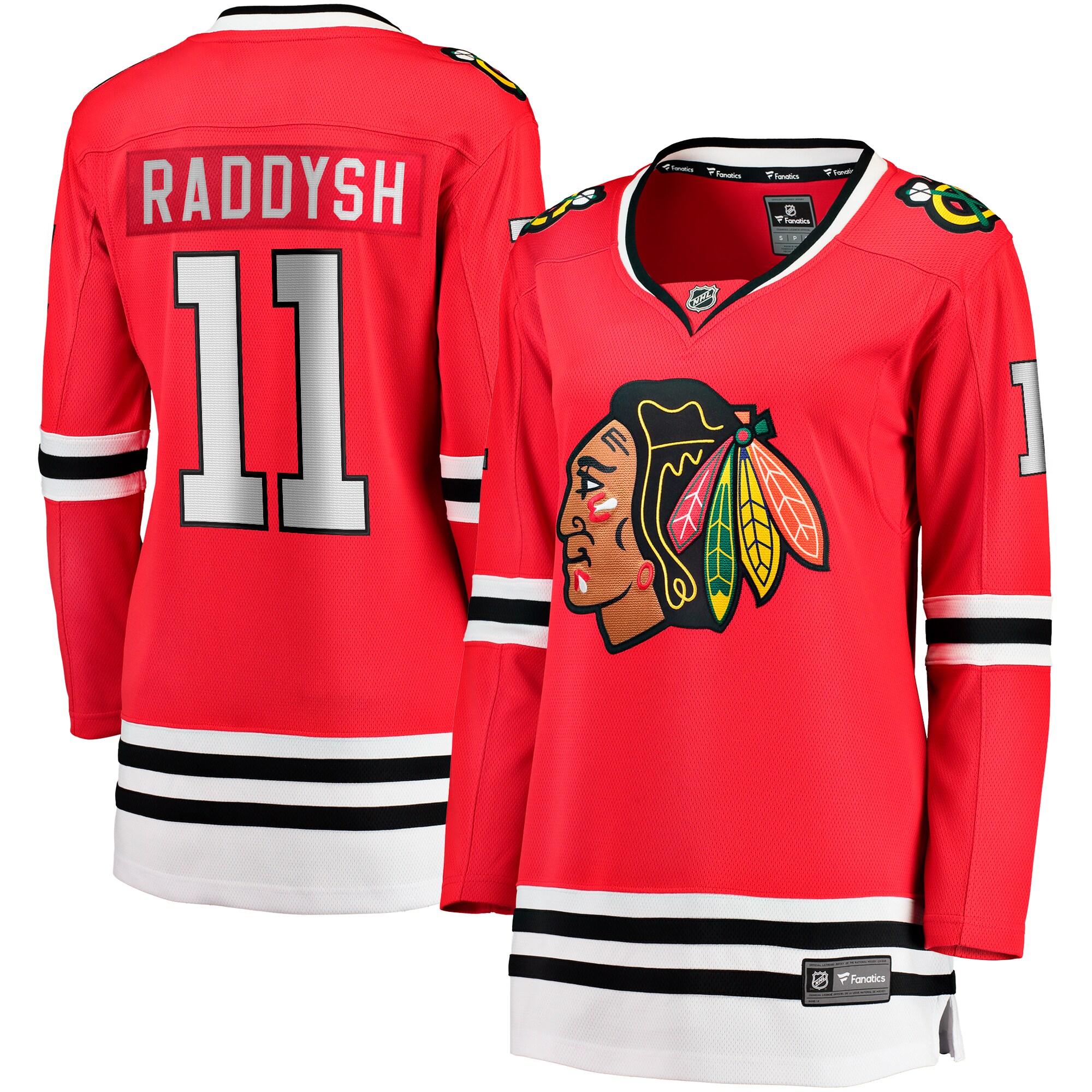 Taylor Raddysh Chicago Blackhawks Fanatics Women’s Home Breakaway Player Jersey – Red