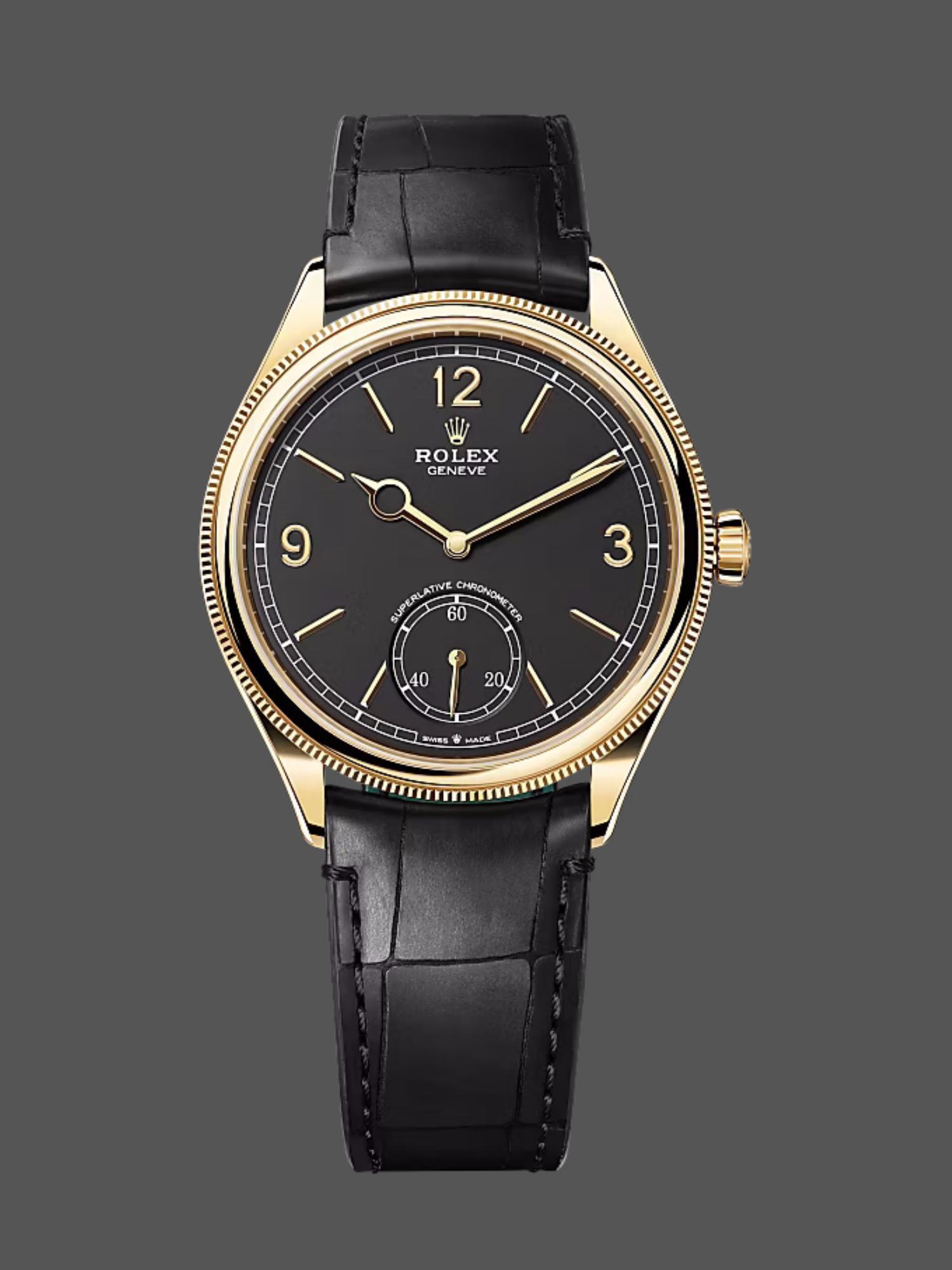 Rolex 1908 Yellow Gold 52508 0002 39 mm Watch