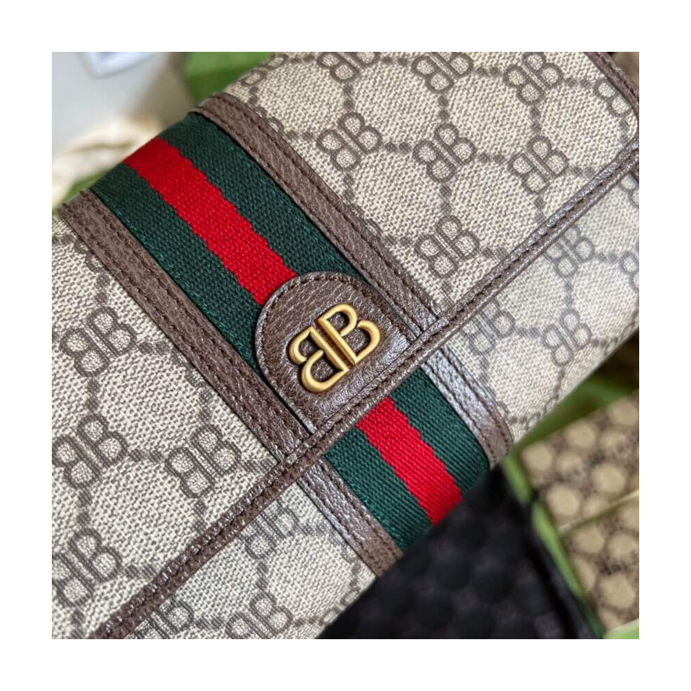 Balenciaga x Gucci Hacker Mini Crossbody Bag Coffee