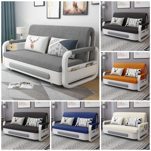 [🔥Last Day!! Buy 1 Get 1 Free🔥]2in1 Multifunctional Folding Sofa Bed