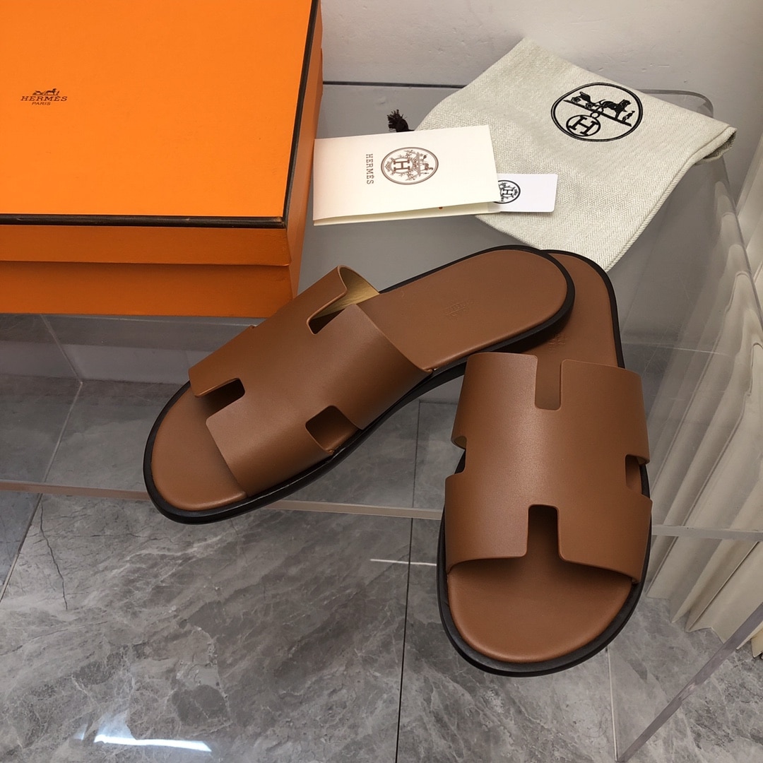 Hermes Izmir Sandal Brown H041141Zh03410