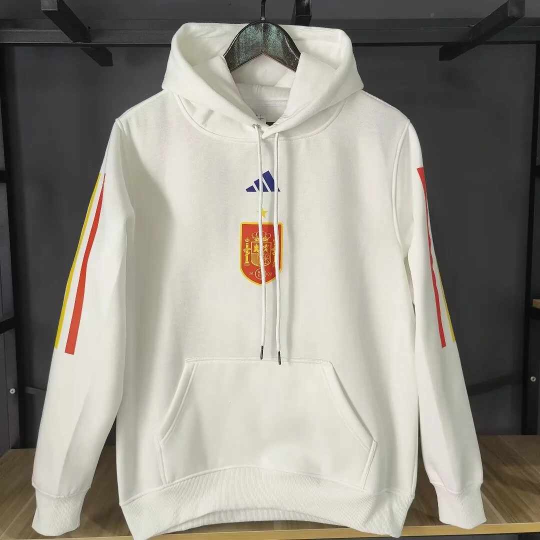 2024/25 Spain white casual sweater.