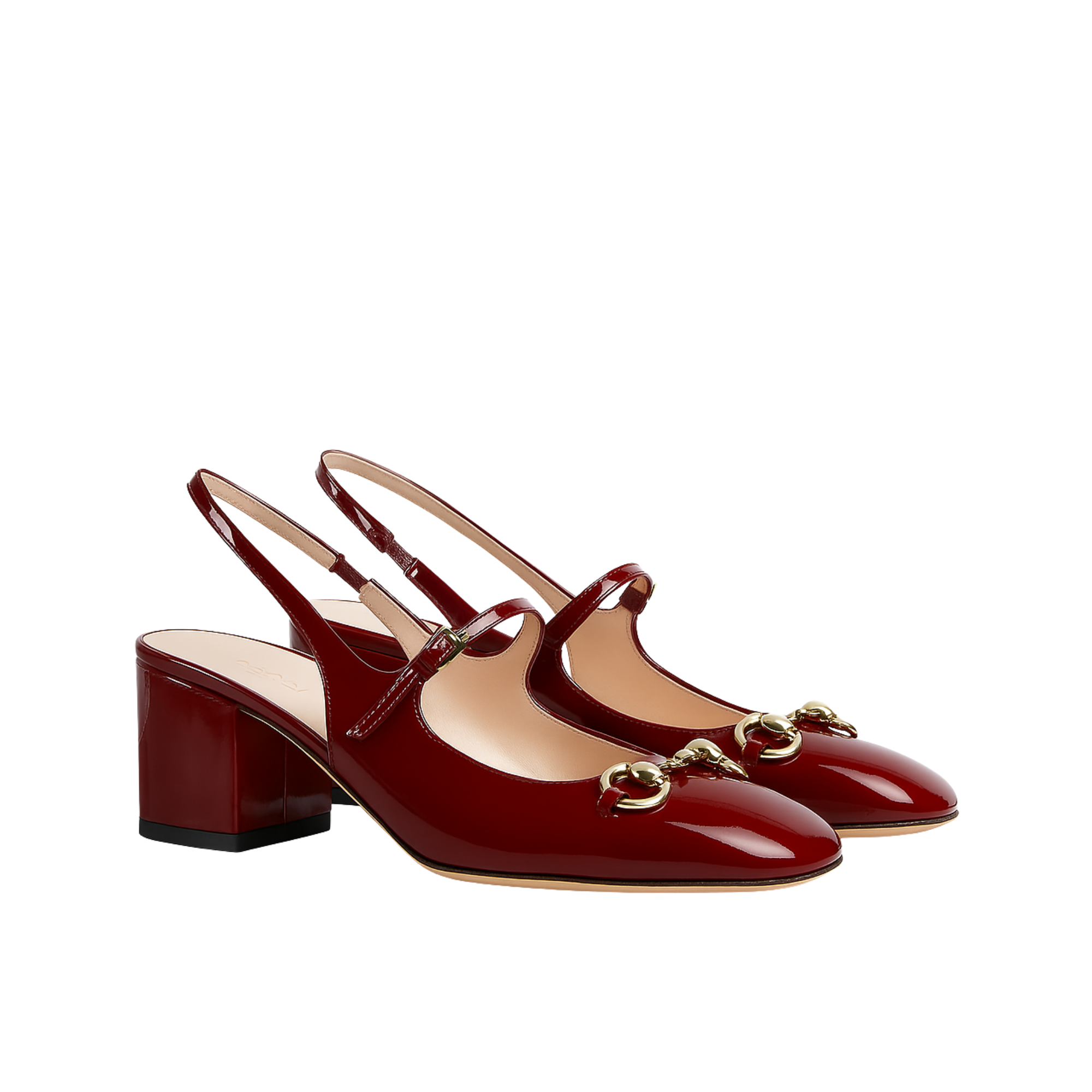 Gucci Women’S Horsebit Pump Red Leather 801893 Bnc80 6207