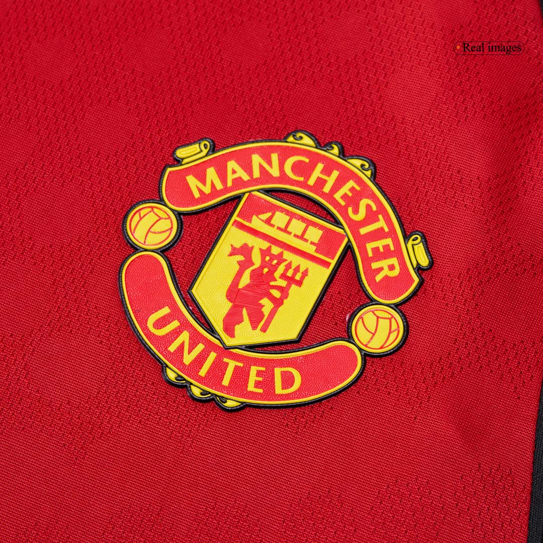 Manchester United Home Player Version Soccer Jersey 2025/26