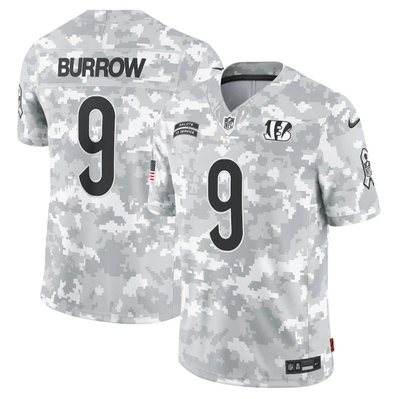 Joe Burrow Cincinnati Bengals Salute To Service 2024 Jersey
