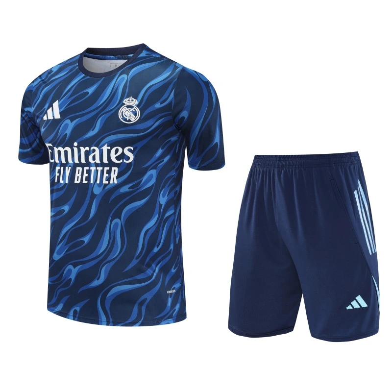 2025-26 Real Madrid Short Sleeve Training Wear