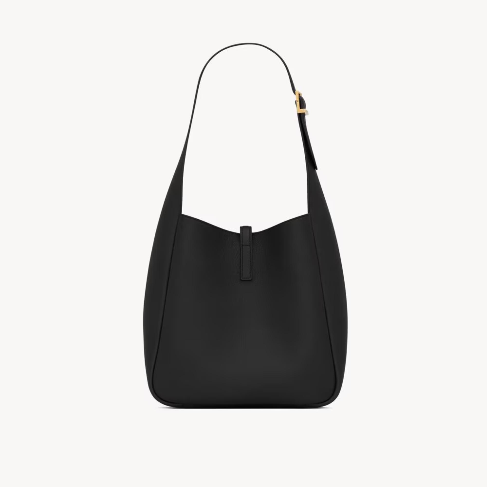 Saint Laurent Grained Leather Black Bag 23cm