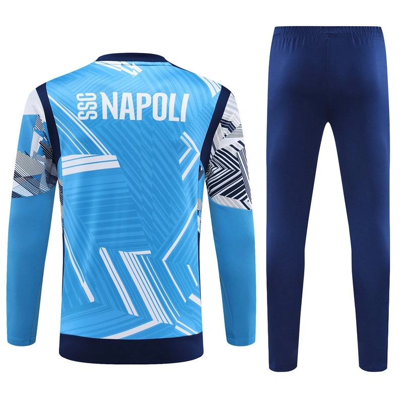 2024-25 Napoli Half-Pull Training Suit Football Shirt Set