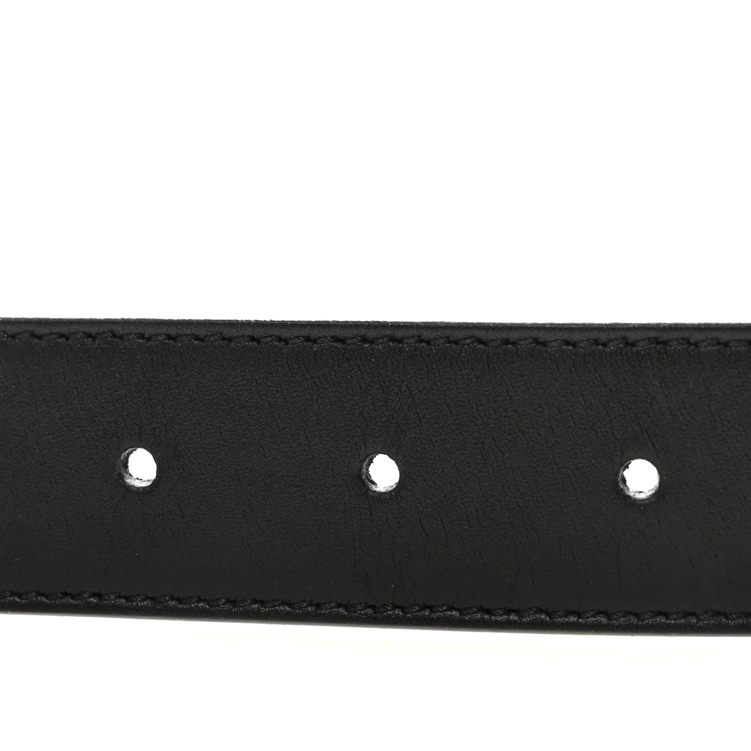 Calfskin Double G 30mm Belt 80 32 Black