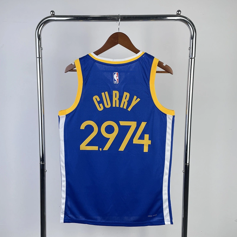 2023 NBA Golden State Warriors 2974 CURRY Basketball Jersey