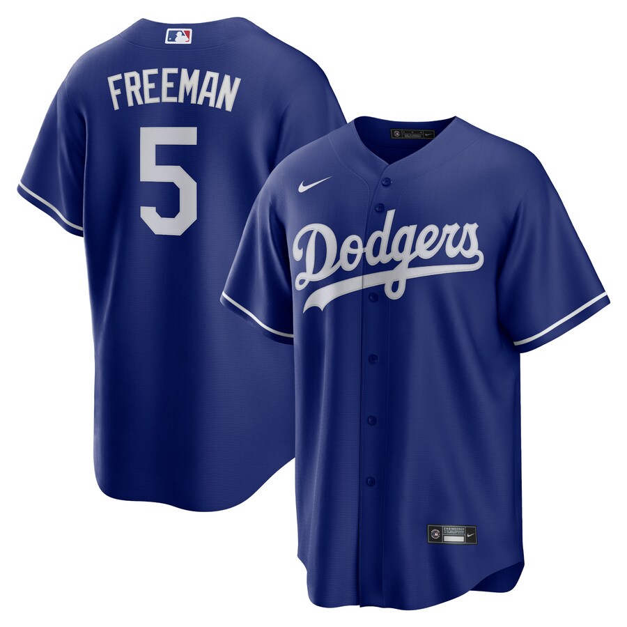 Freddie Freeman Los Angeles Dodgers Alternate Player Jersey Royal