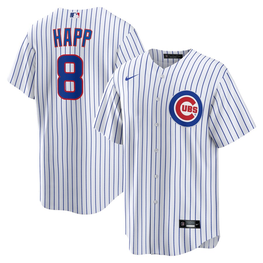 Ian Happ Chicago Cubs Home Jersey White