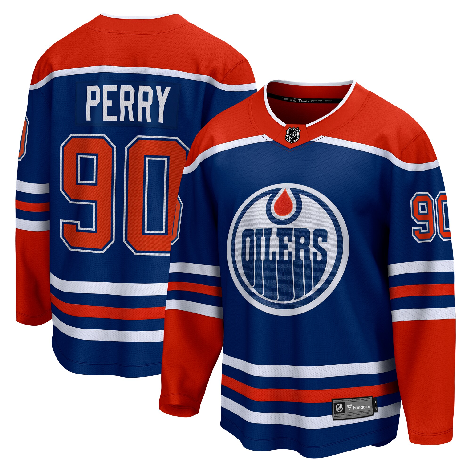 Corey Perry Edmonton Oilers Fanatics Home Premier Breakaway Player Jersey – Royal