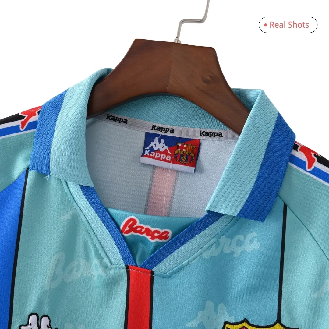 Barcelona 1996/97 Retro Away Soccer Jersey