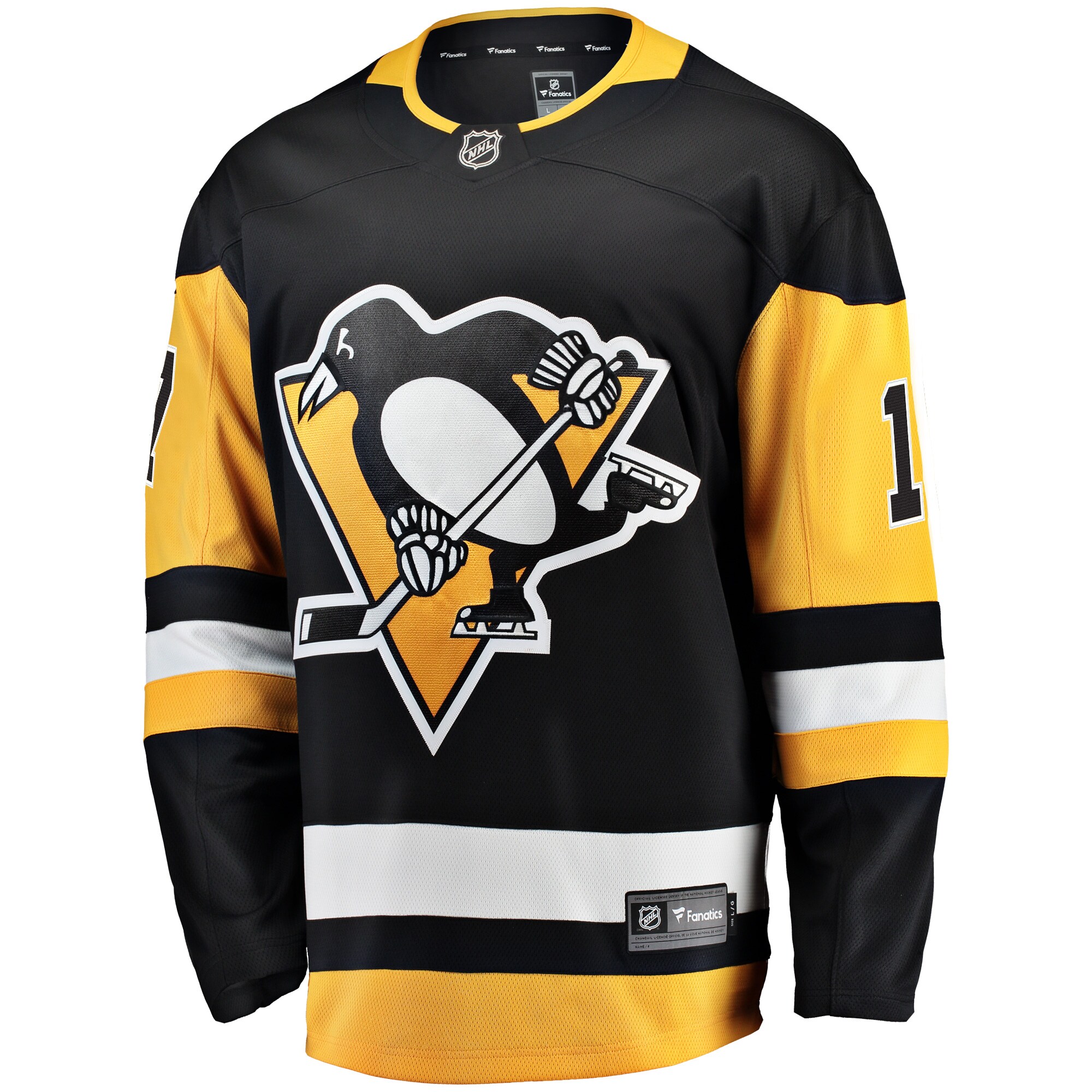 Bryan Rust Pittsburgh Penguins Fanatics Home Breakaway Player Jersey – Black