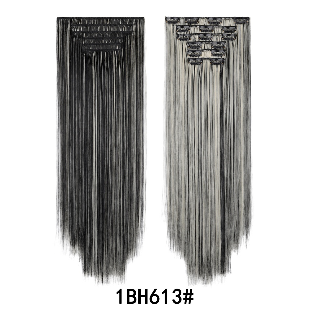 Straight hair 6pcs set for women