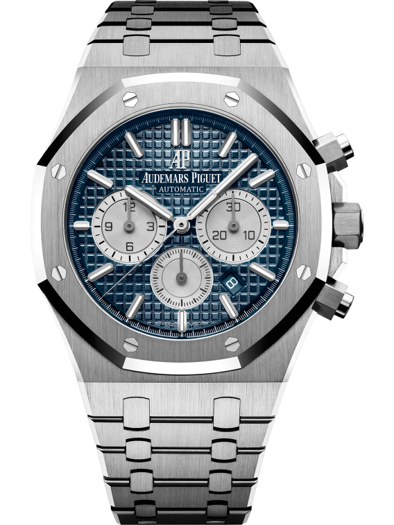 AUDEMARS PIGUET ROYAL OAK Blue Dial CHRONOGRAPH 41mm 26240st