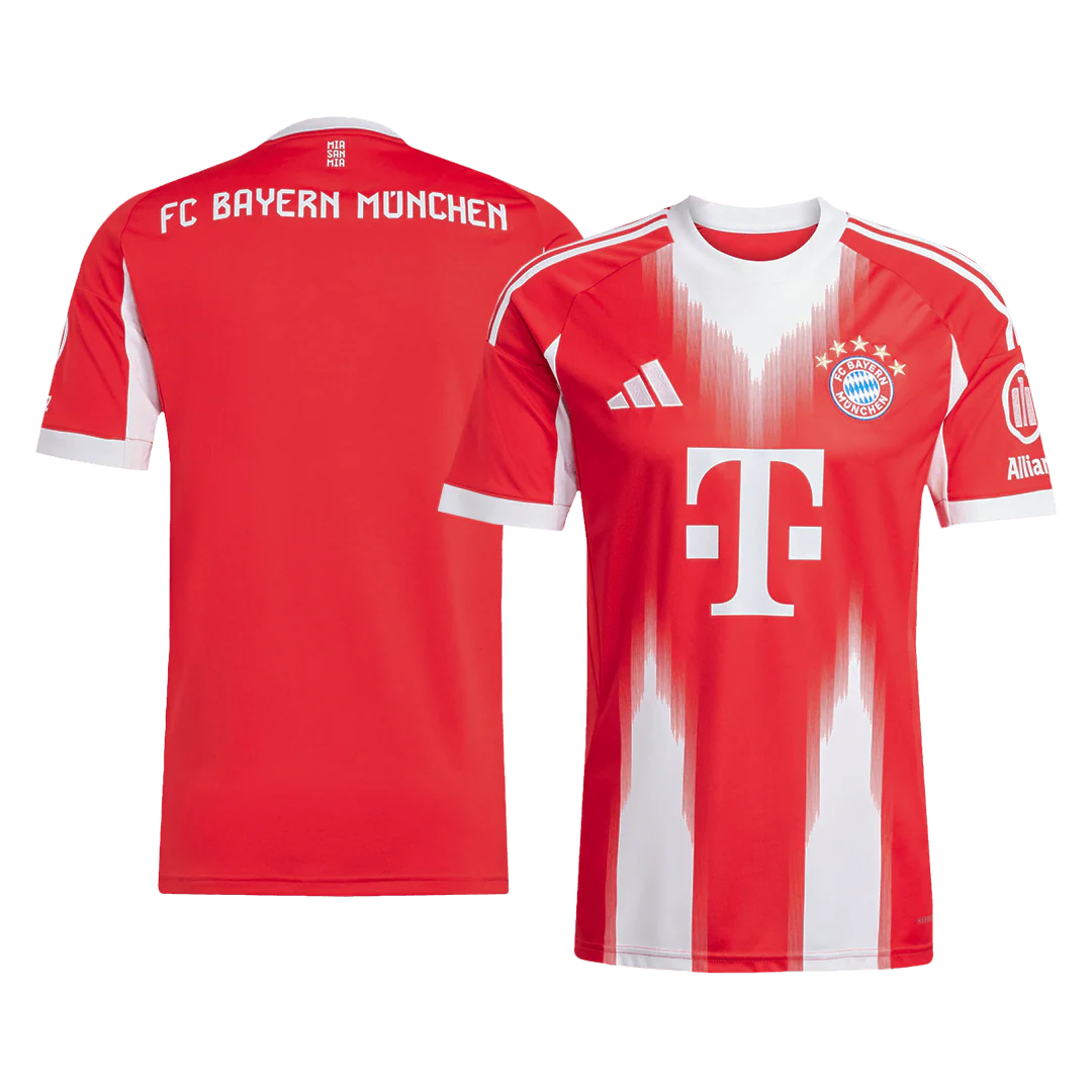 Bayern Munich Home Soccer Jersey 2025/26 Red