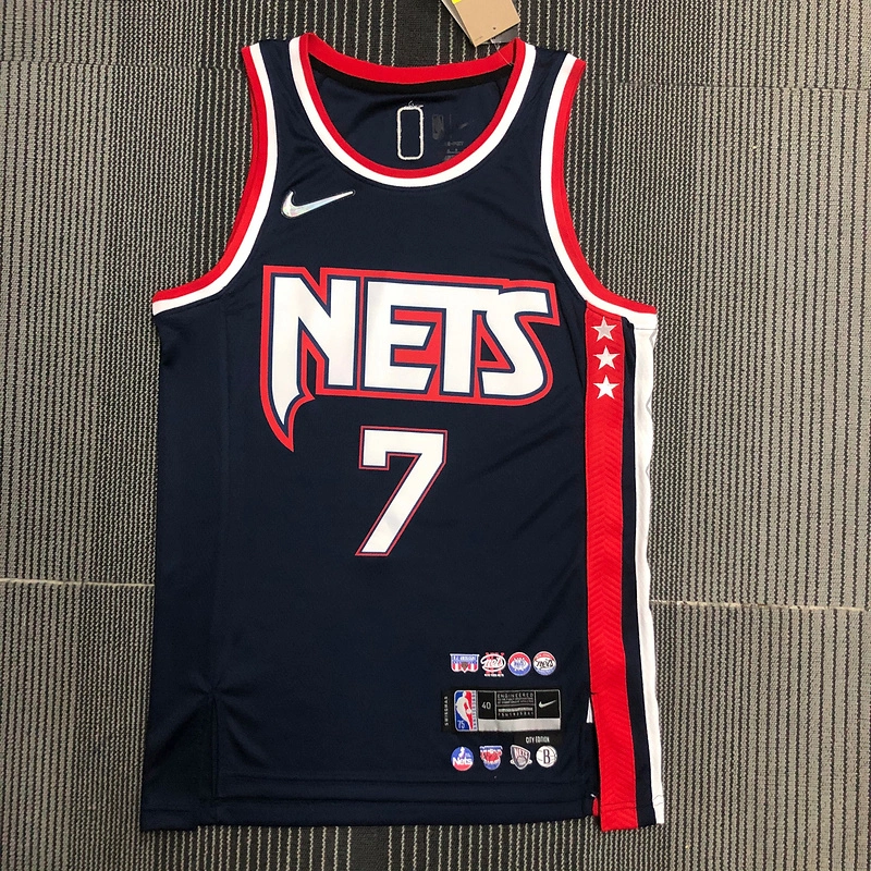 2022 NBA Brooklyn Nets (7 DURANT) Basketball Jersey