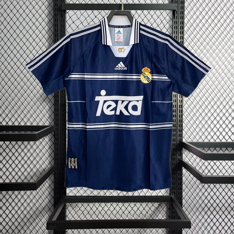 Retro 1998-99 Real Madrid AwayFootball jersey retro