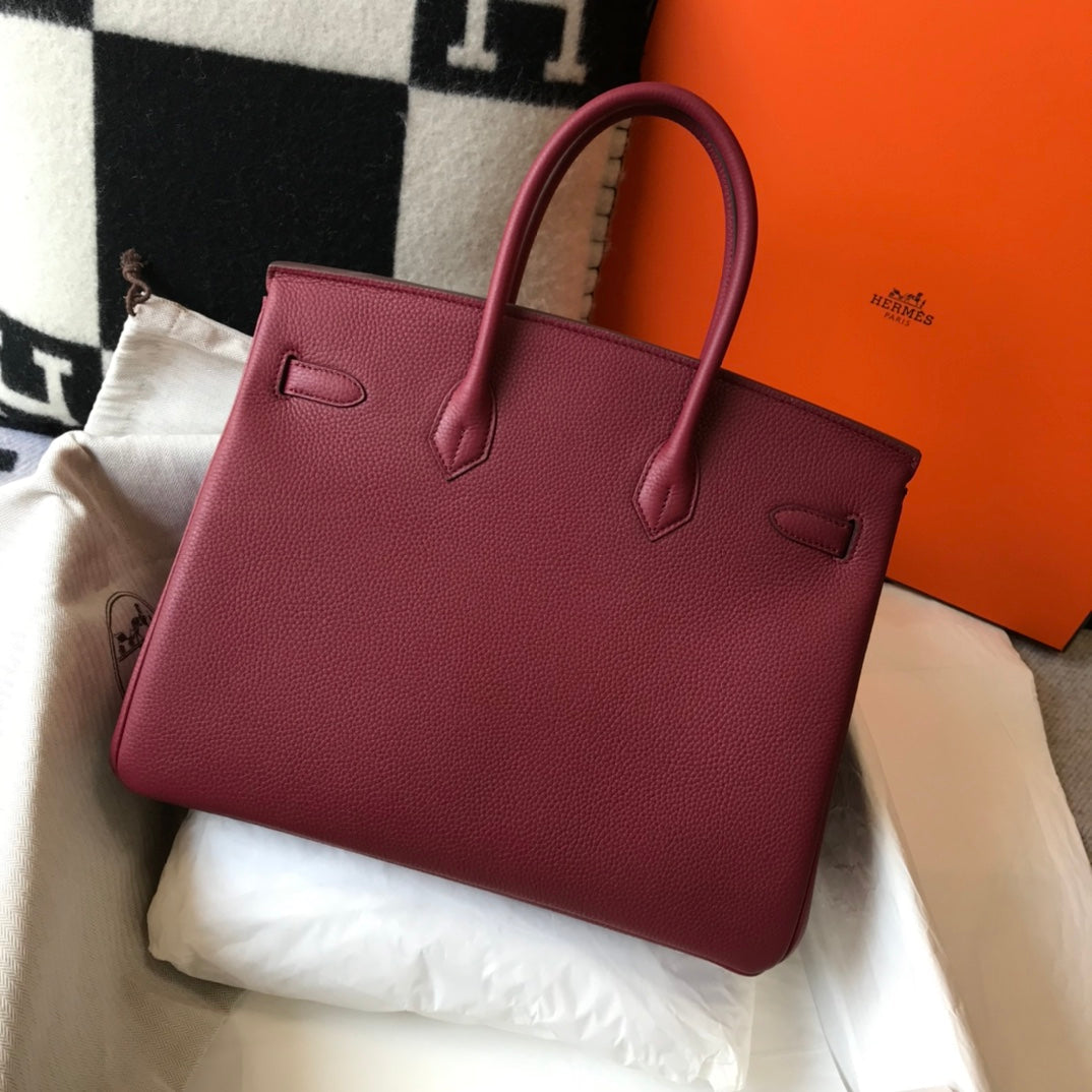 Hermes Birkin 35Cm Bag Jam Togo Gold Hardware