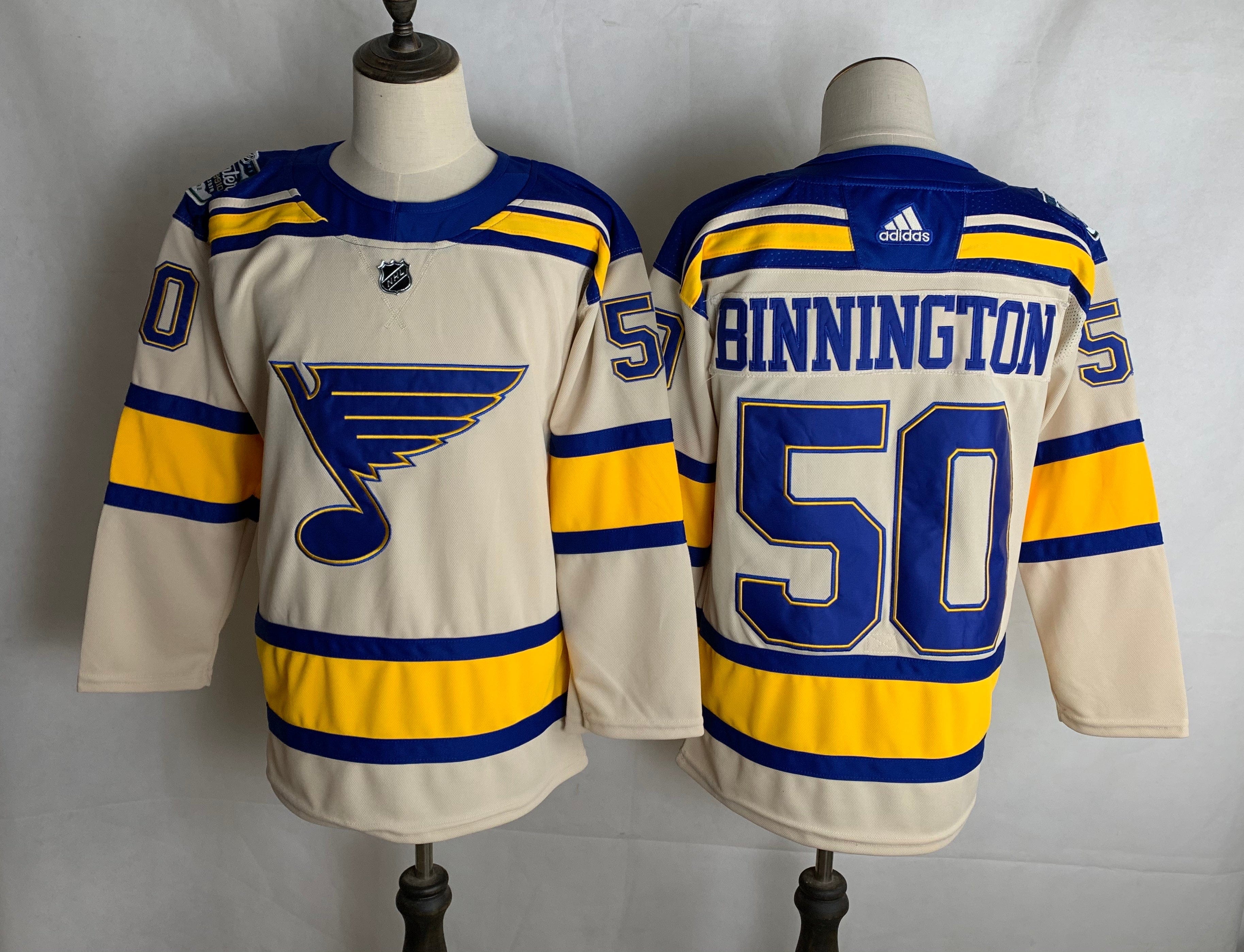 NHL St. Louis Blues  BINNINGTON # 50 Jersey