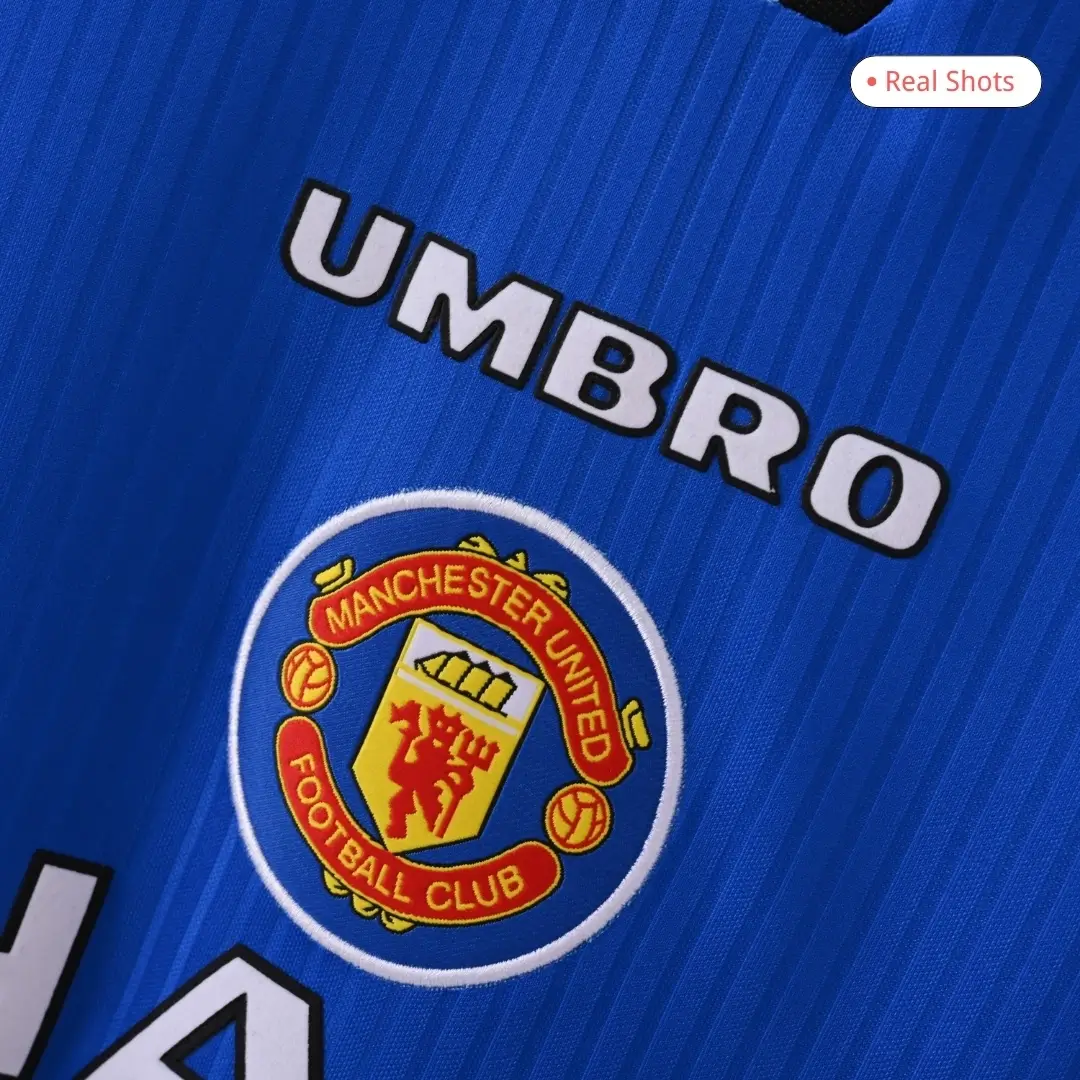 CANTONA #7 Manchester United 1996/98 Third Away Retro Jersey