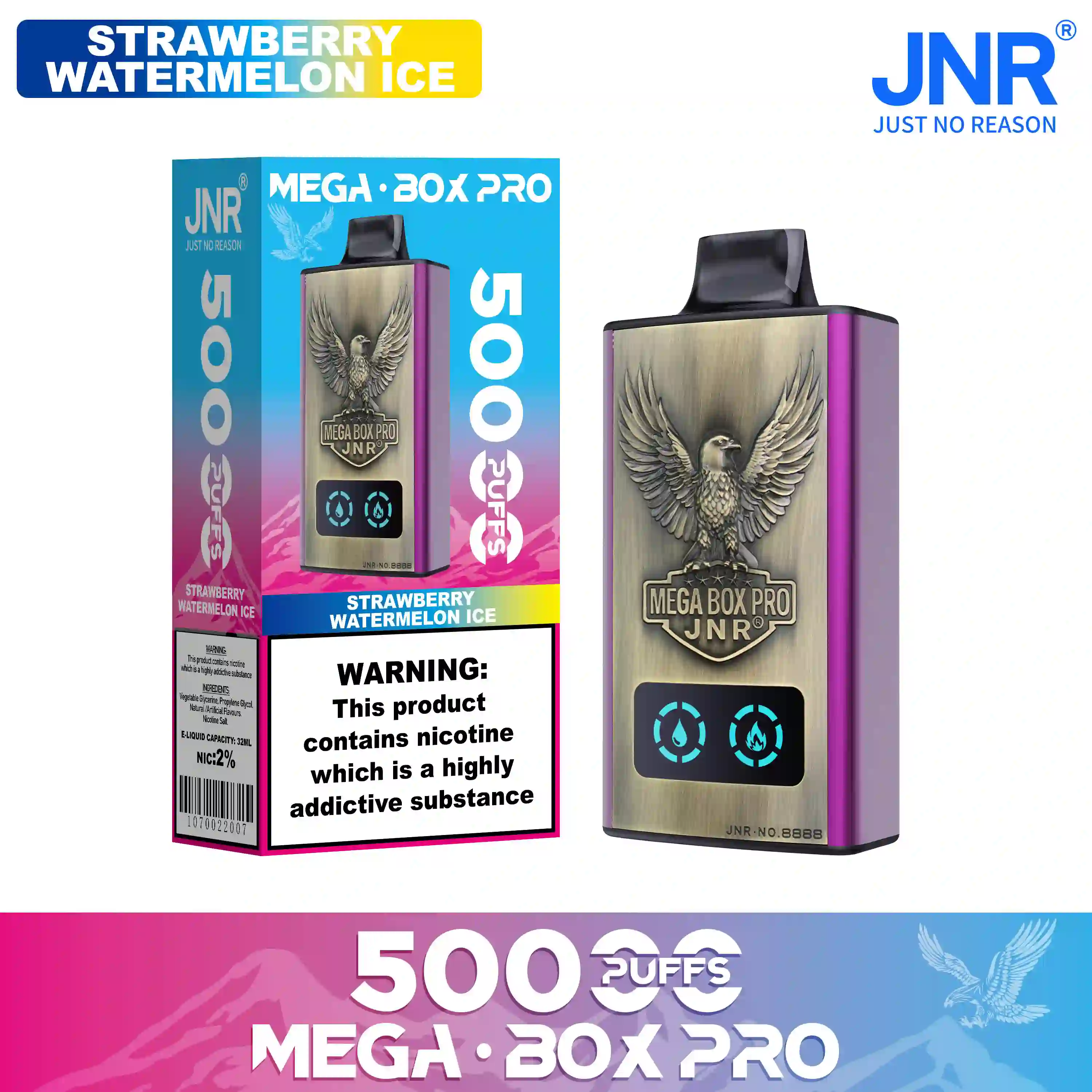 Mega Box Pro 50000 Puffs Disposable Vape