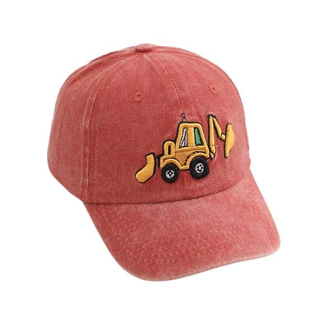 Excavator Toddler Cap