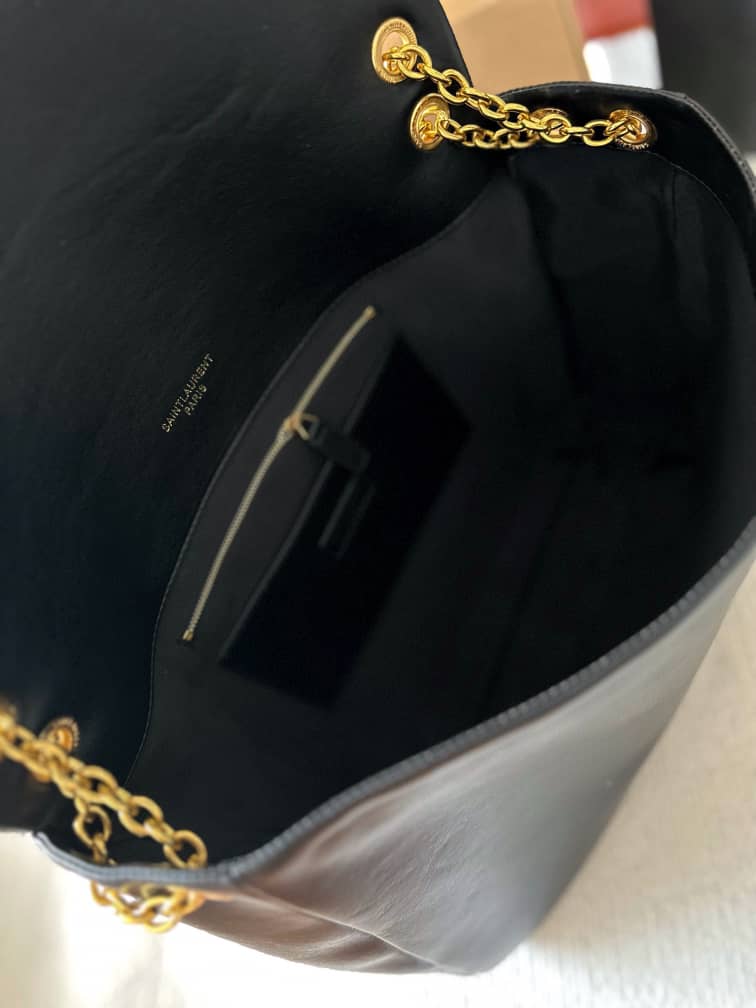 Saint Laurent Jamie 4 3 In Black 42Cm