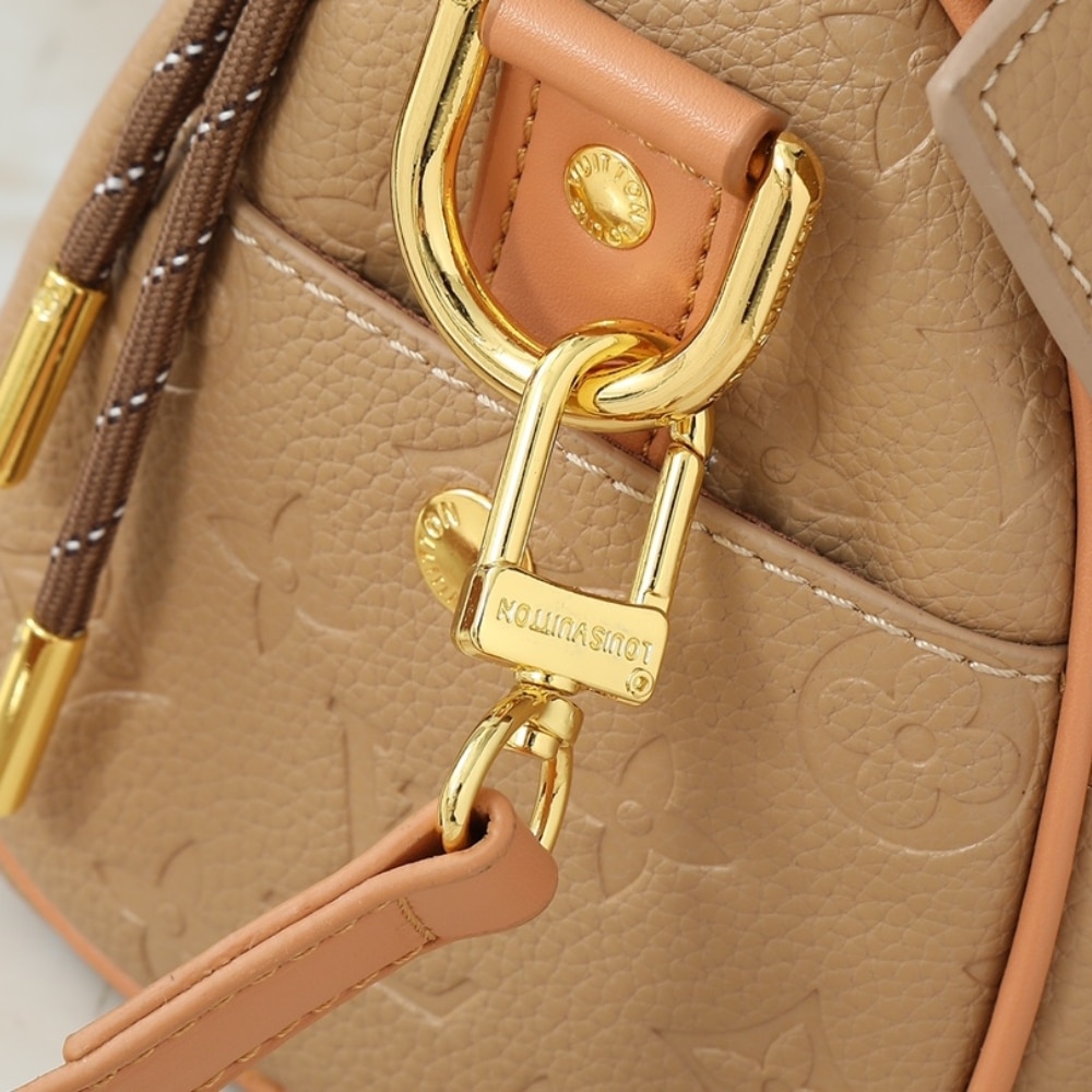 Louis Vuitton Keepall Bandoulière 25 Bag Beige 25Cm M12627